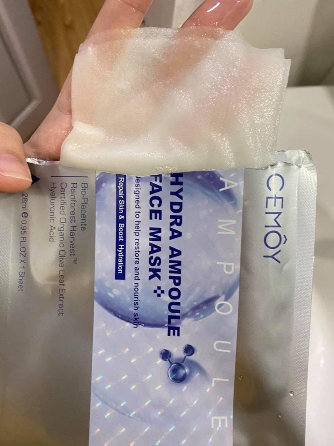 Cemoy - Hydra Ampoule Face Mask - Lemonbaby