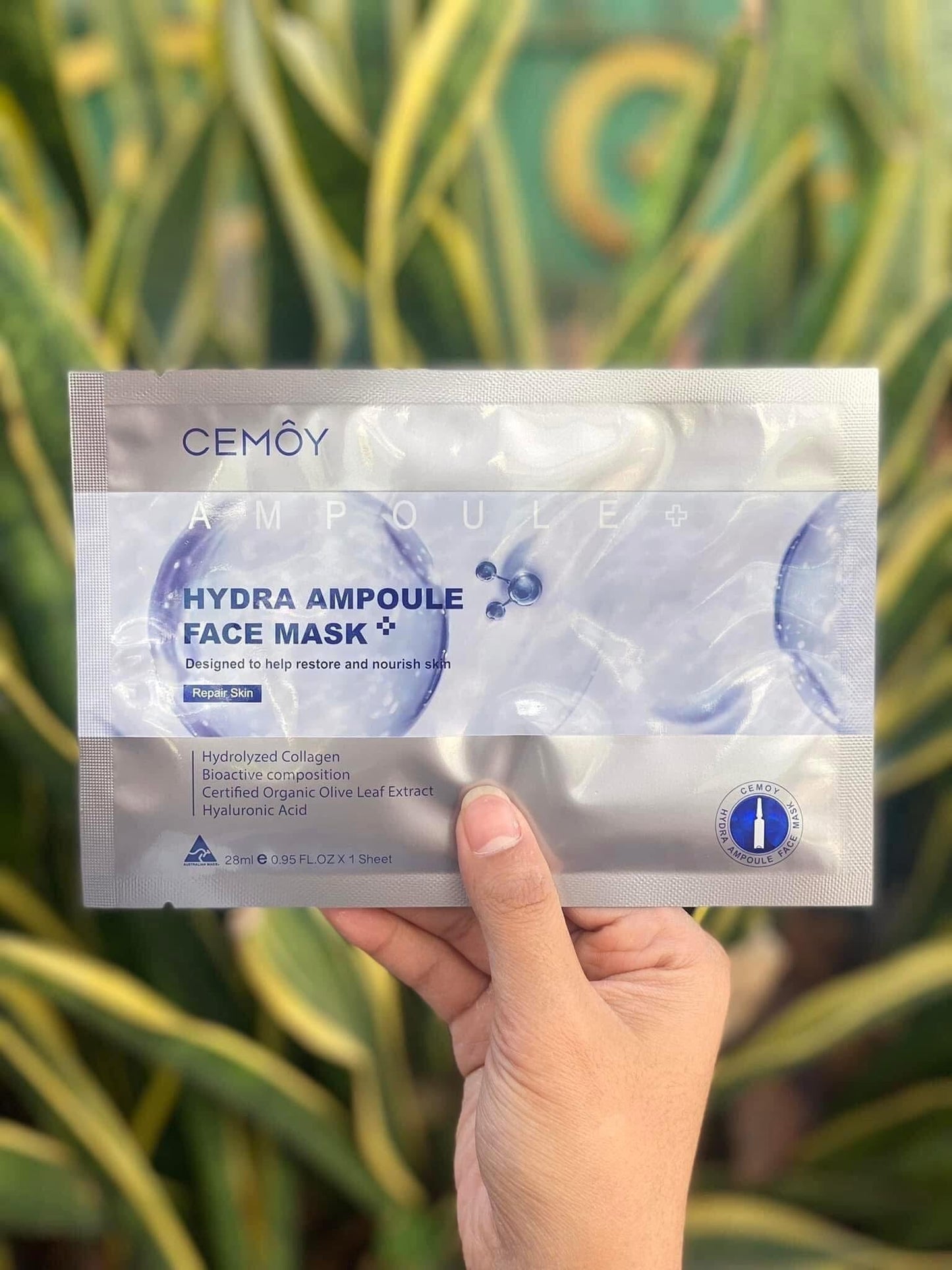 Cemoy - Hydra Ampoule Face Mask - Lemonbaby
