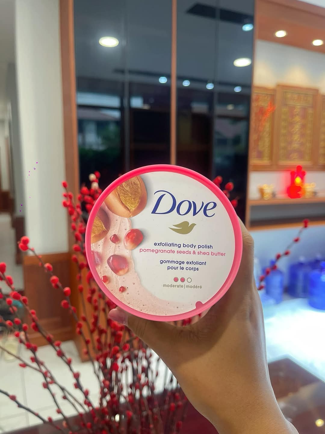 Dove exfoliating body polish - 298 g - Lemonbaby