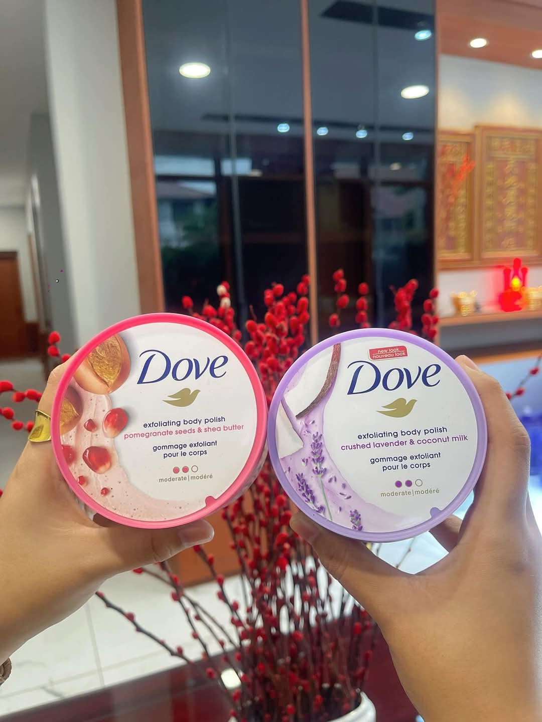 Dove exfoliating body polish - 298 g - Lemonbaby