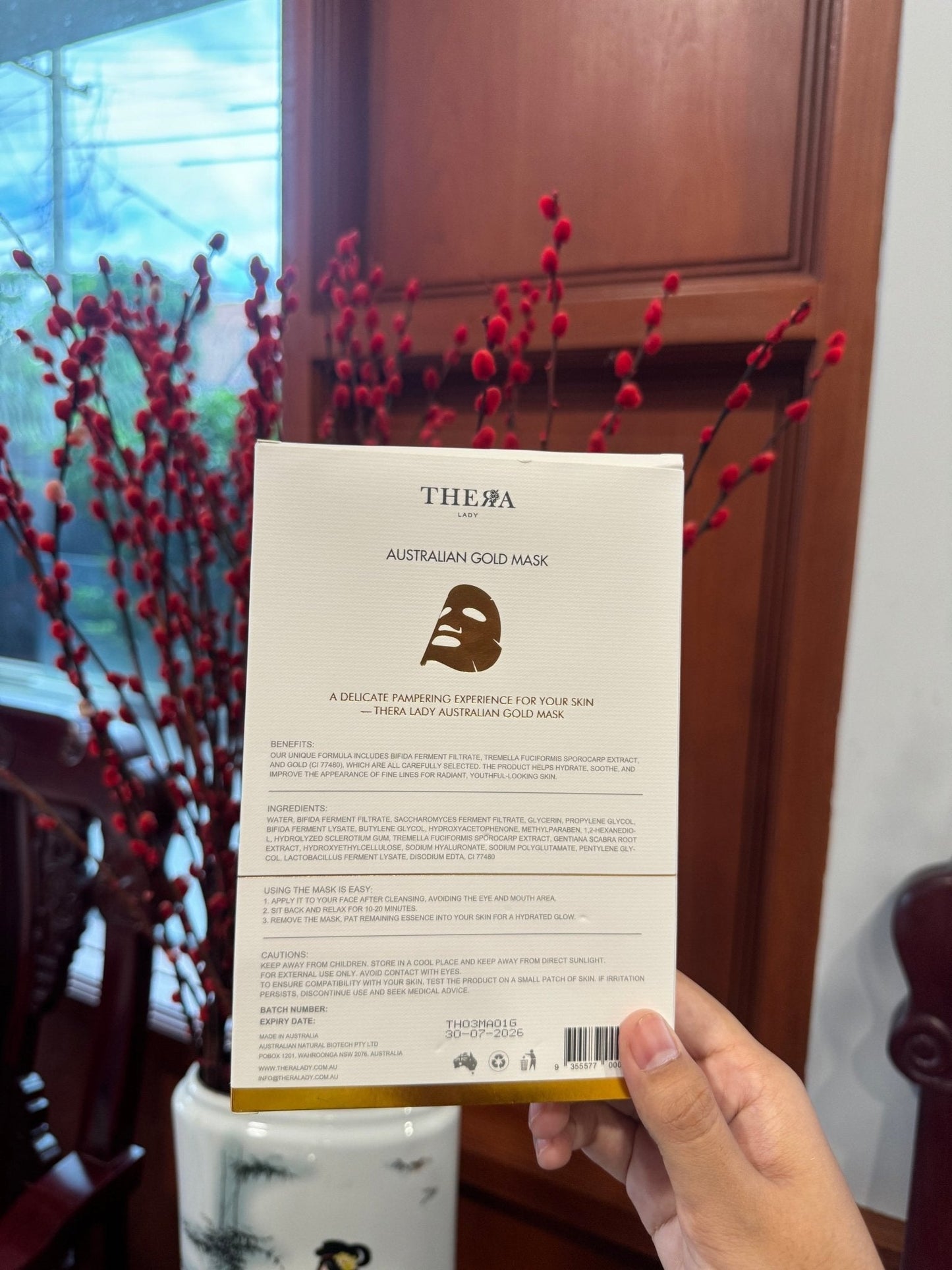 Thera Lady - Gold Mask - Lemonbaby