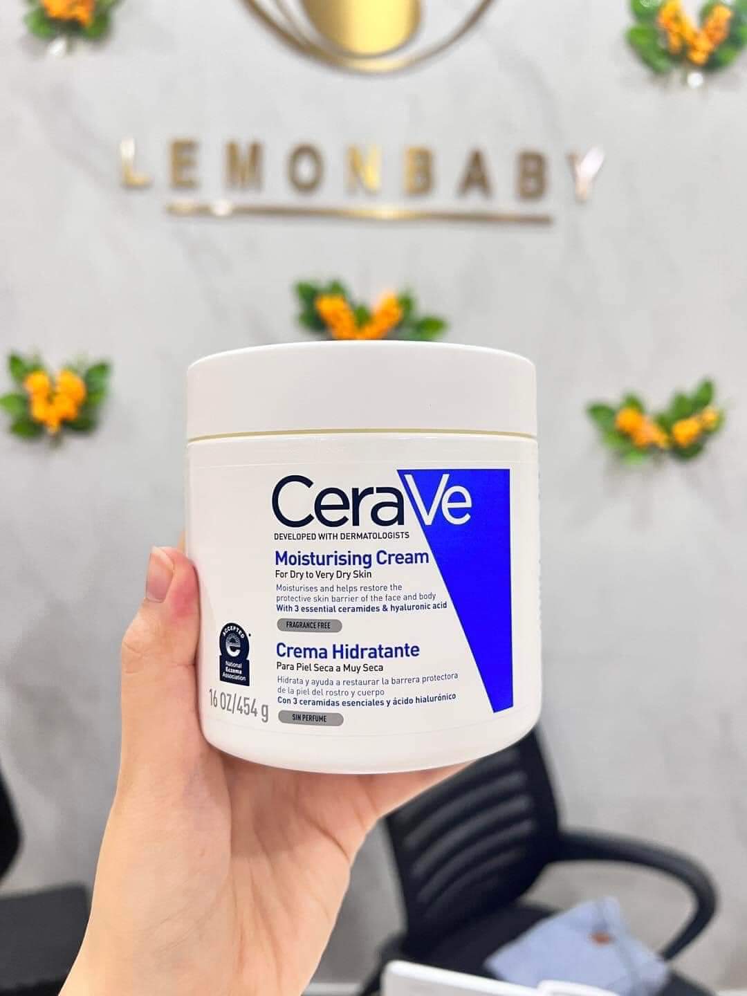 CeraVe Moisturising Cream - 454g - Lemonbaby