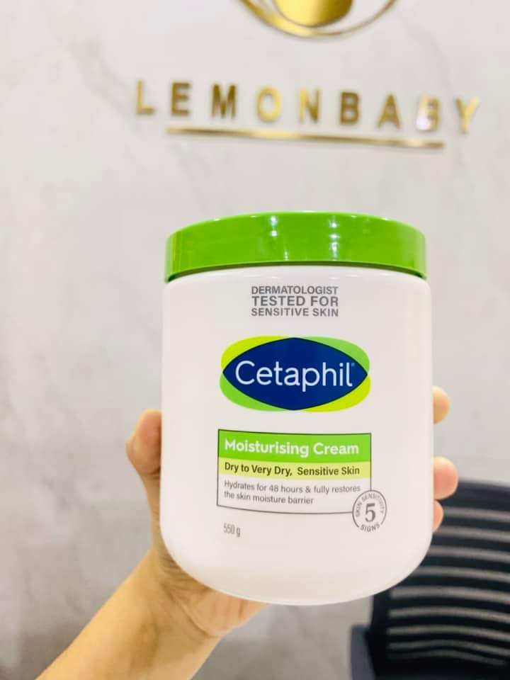 Cetaphil - Moisturising Cream - 550g - Lemonbaby