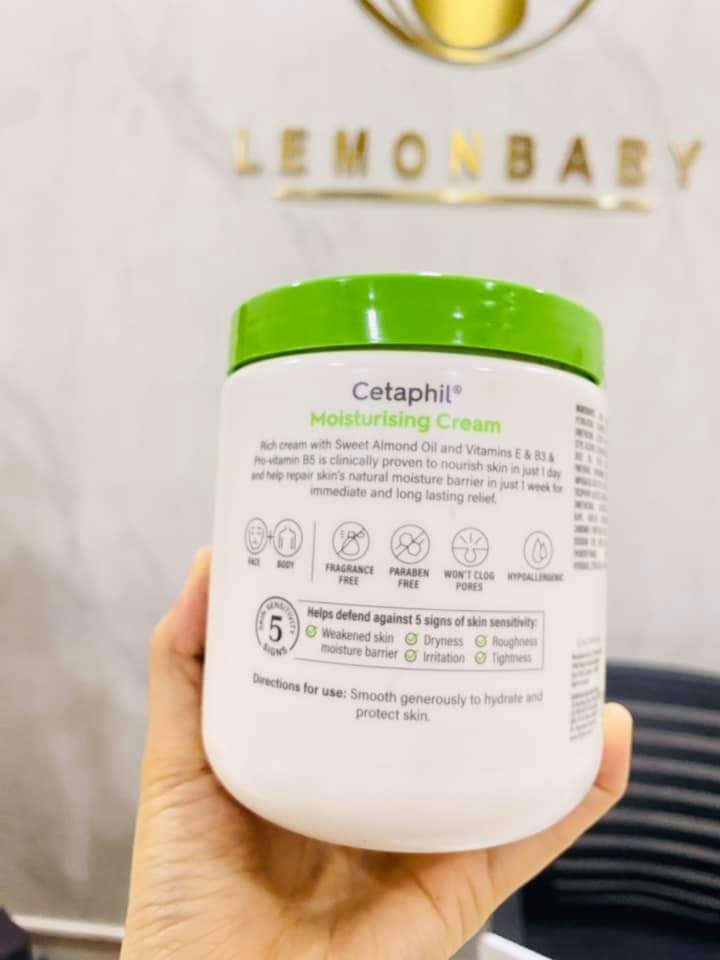 Cetaphil - Moisturising Cream - 550g - Lemonbaby