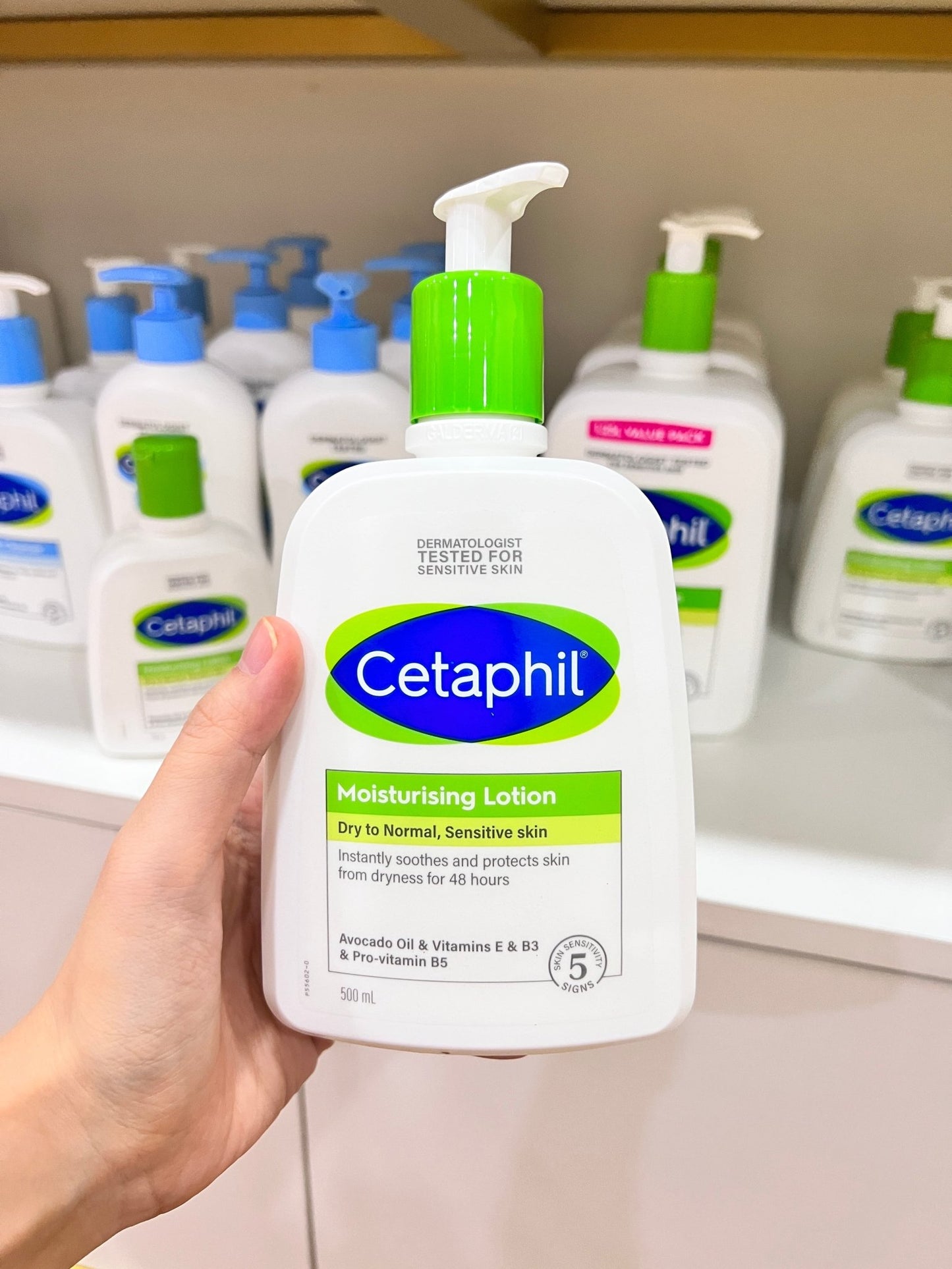 Cetaphil - Moisturising Lotion- 500ml - Lemonbaby