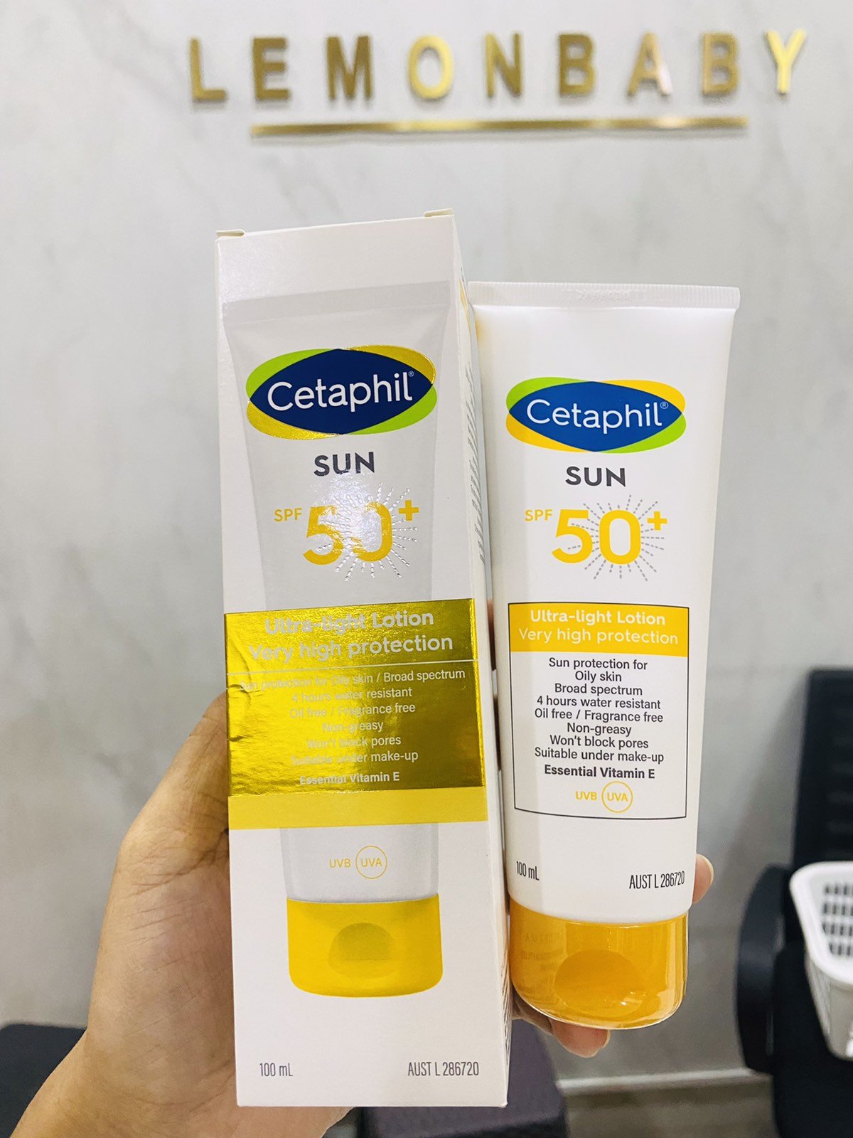 Cetaphil Ultra light lotion - 100ml - Lemonbaby