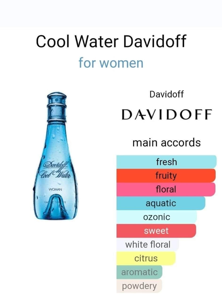 Davidoff cool water perfume women -100ml – Lemonbaby