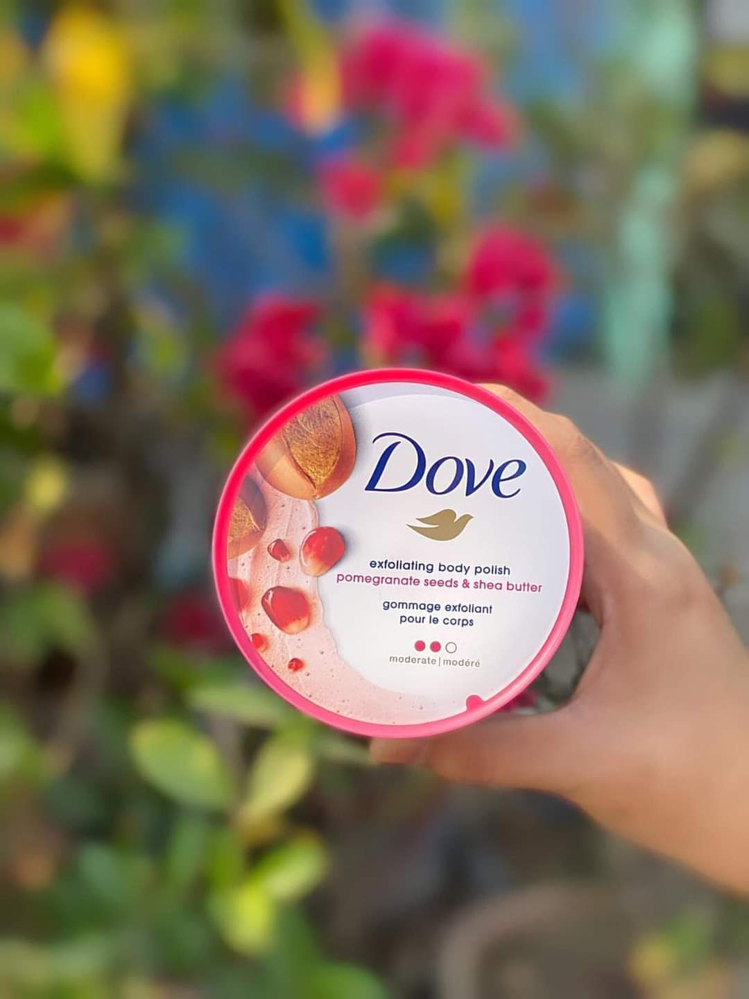 Dove exfoliating body polish - 298 g - Lemonbaby