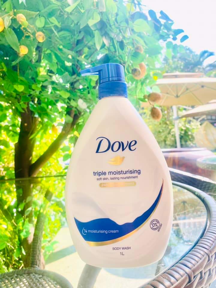 Dove Triple Moisturising Body Wash (1L) Lemonbaby