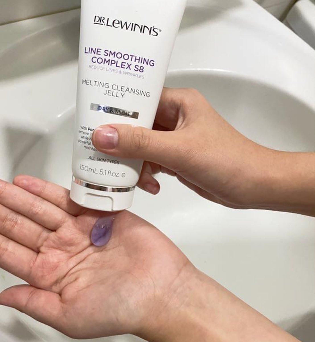 Dr Lewinn's line smoothing complex s8- melting cleansing jelly - Lemonbaby