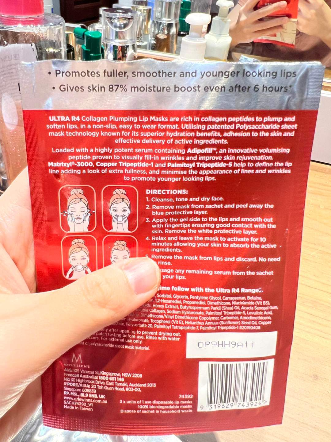 Dr.Lewinn's- collagen lip mask - Lemonbaby