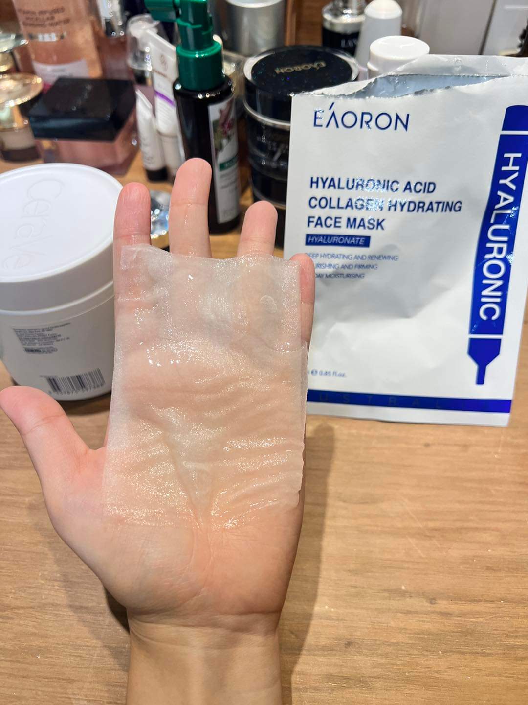 Eaoron hyalurion collagen mask - Lemonbaby