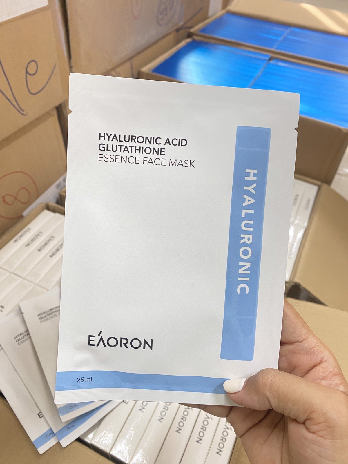 Eaoron hyalurion glutathione essence mask - Lemonbaby