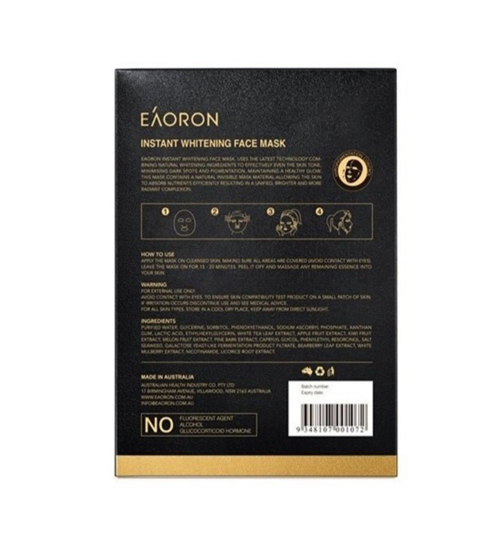 Eaoron Instant Whitening Face Mask - Lemonbaby