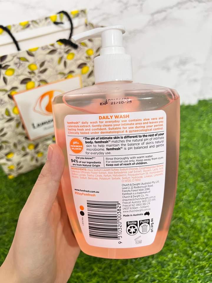 Femfresh - Girl Hygiene (600ml) - Lemonbaby