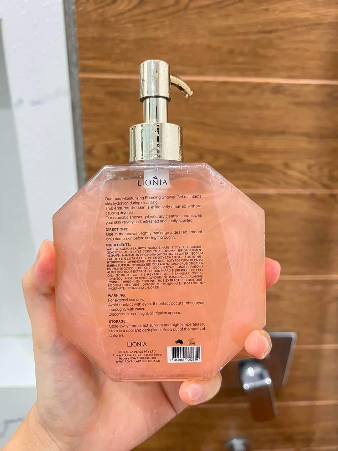 🌟Lionia Moisturizing Shower Gel - Lemonbaby