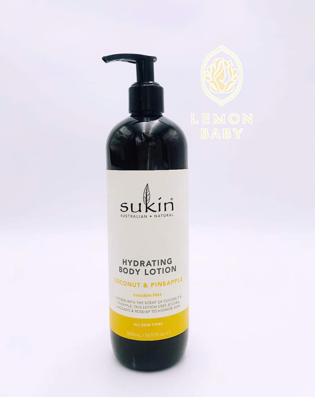 Sukin Body Lotion - (500ml) - Lemonbaby