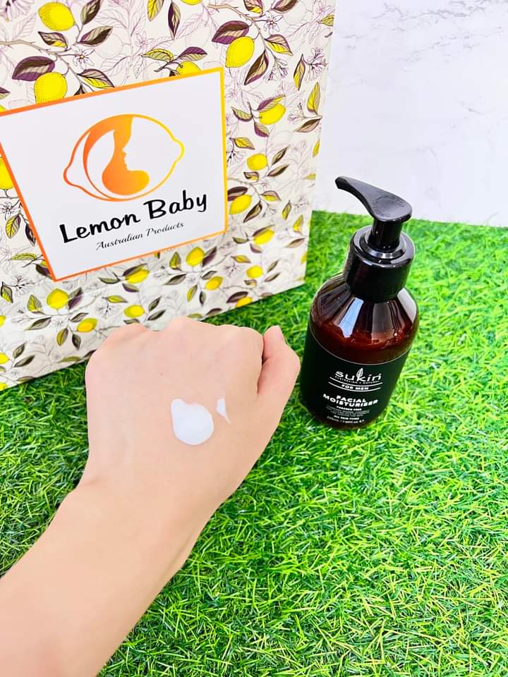 Sukin facial moisture for men (225ml) - Lemonbaby