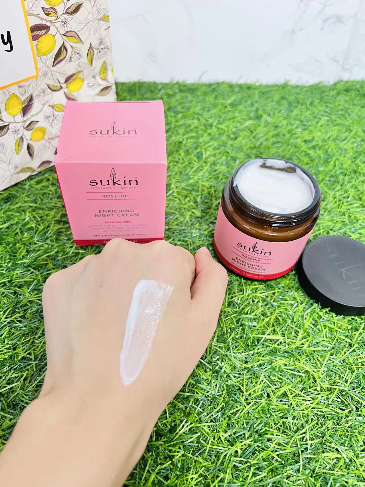 Sukin Rosehip Night Cream - Lemonbaby