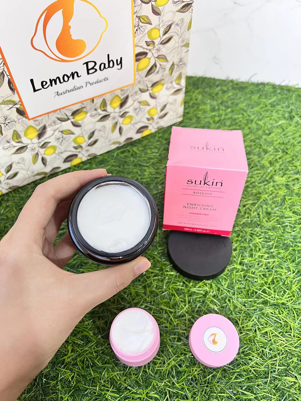 Sukin Rosehip Night Cream - Lemonbaby