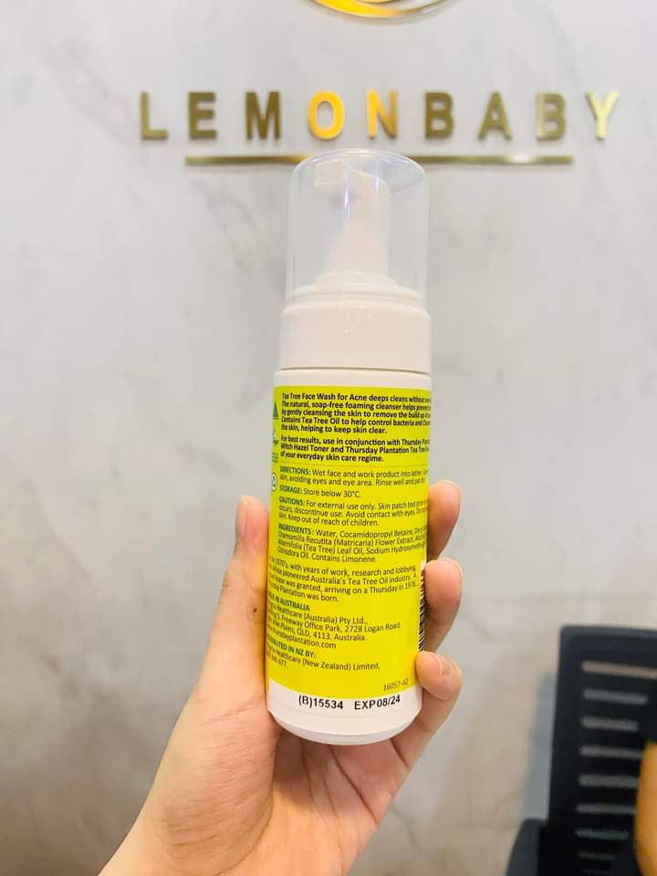 Thursday Plantation Tea Tree Cleanser - Lemonbaby