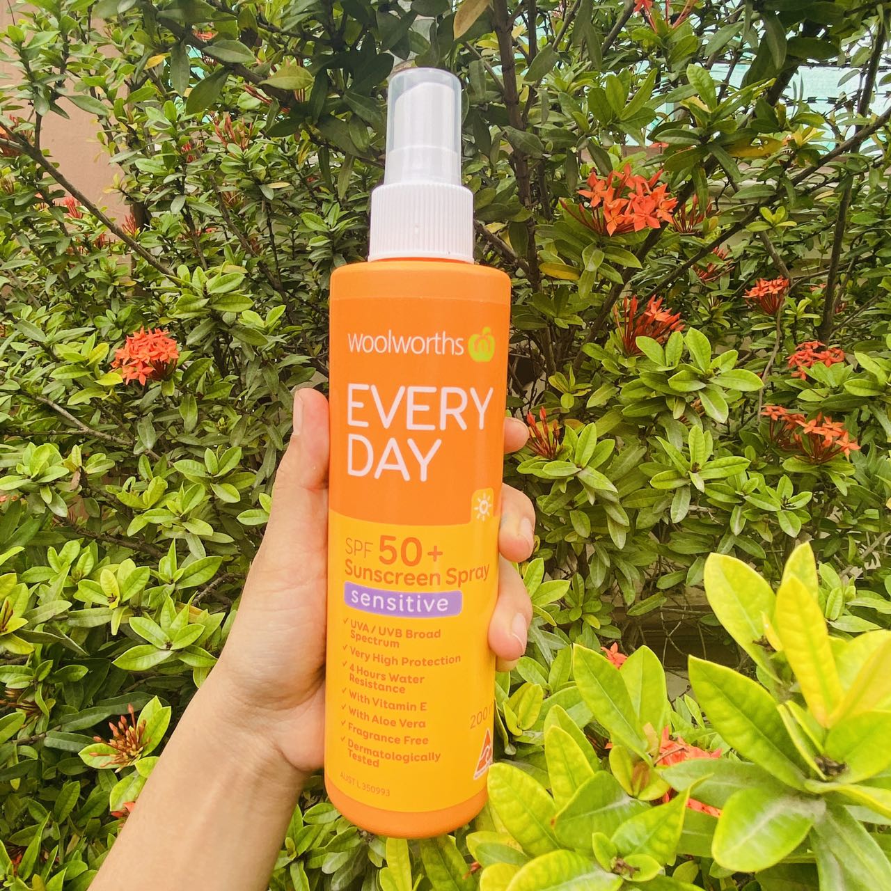 Woolworths - Suncreen spf50+ Spray 200ml - Lemonbaby