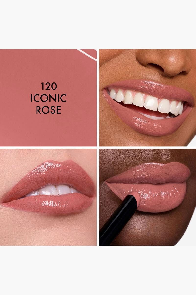 
                  
                    Dior rouge on stage 120 (iconic rose shine)
                  
                