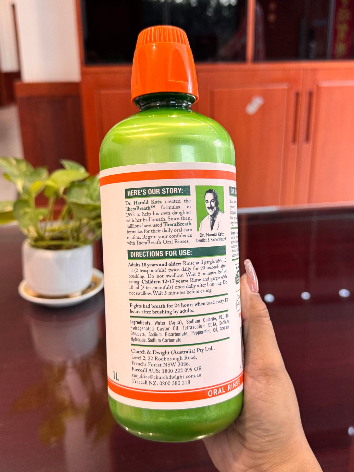 
                  
                    TheraBreath Oral Rinse 1L
                  
                