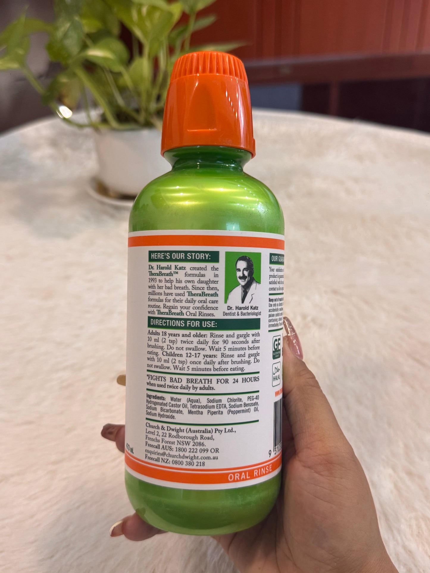
                  
                    TheraBreath Oral Rinse 473ml
                  
                