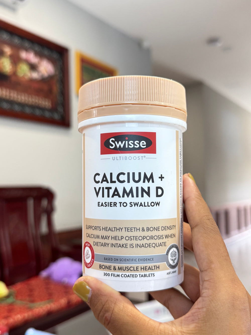 swisse calcium+ vitamin D Mini- 300tabs