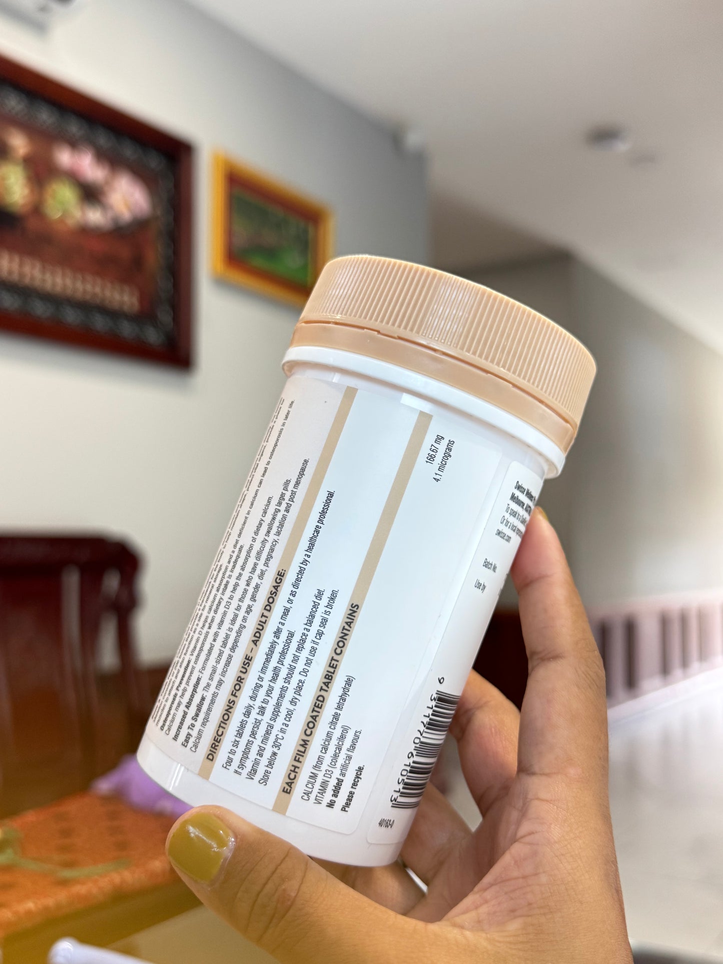 
                  
                    swisse calcium+ vitamin D Mini- 300tabs
                  
                