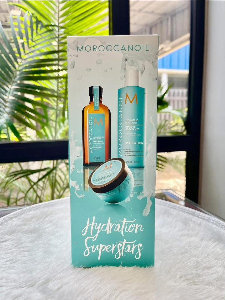 
                  
                    Moroccanoil hydration superstars set
                  
                