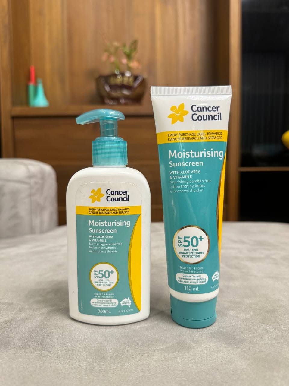 Cancer coucil Moisturising Suncreen 110ml - Lemonbaby
