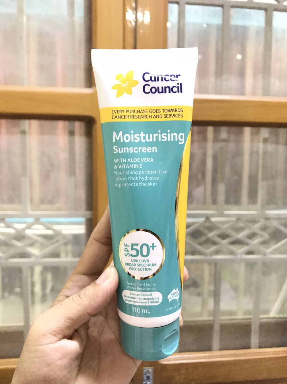 Cancer coucil Moisturising Suncreen 110ml - Lemonbaby