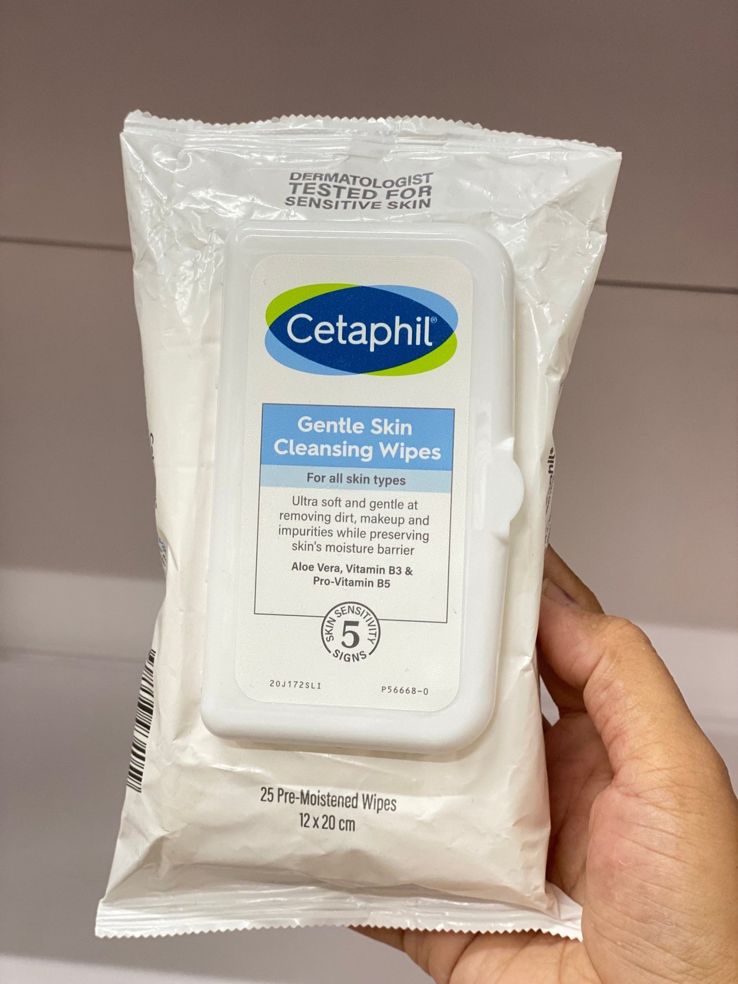 Cetaphil Gentle Skin Cleansing Wipes - Lemonbaby