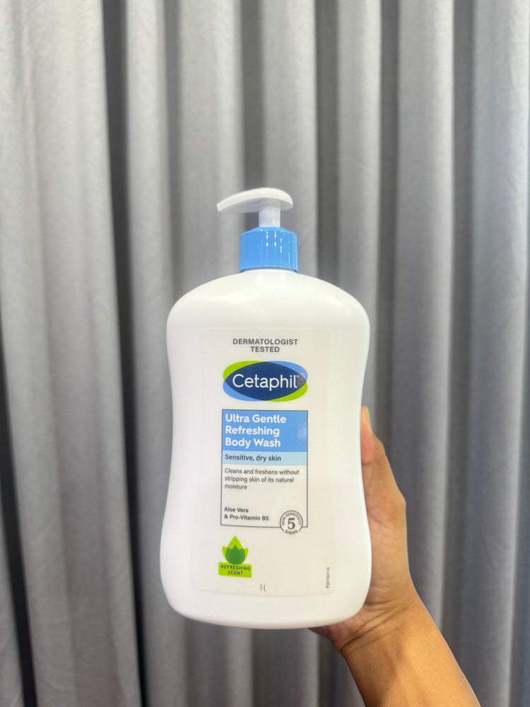 Cetaphil ultra gentle refreshing body wash 1L - Lemonbaby