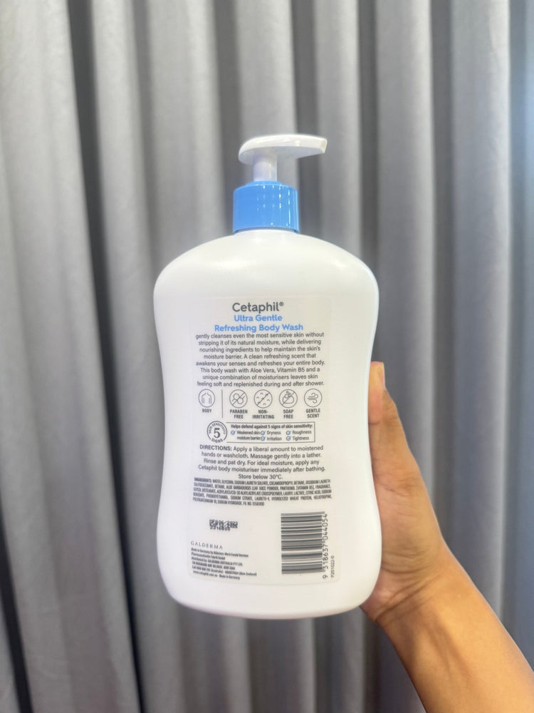 
                  
                    Cetaphil ultra gentle refreshing body wash 1L - Lemonbaby
                  
                