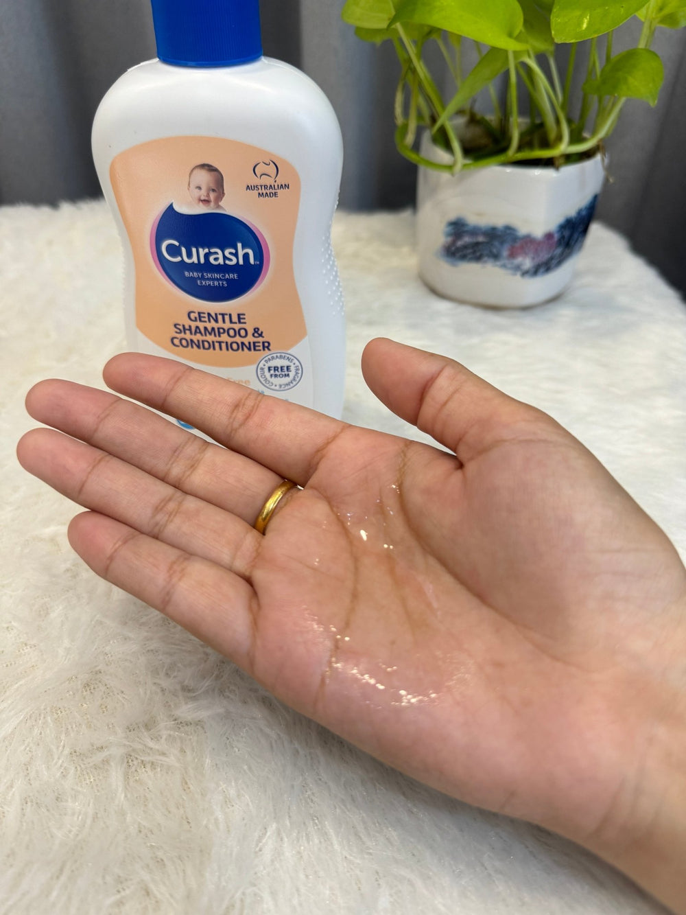 Shampoo Curash Soap Free Bath CURASH BABY BATH SOAP FREE 400ML