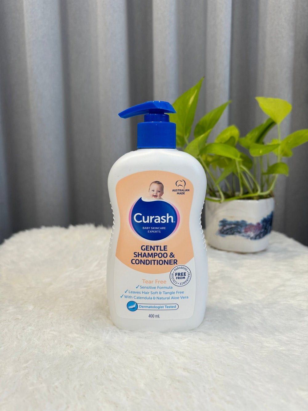 Curash baby - shampoo and conditioner - Lemonbaby