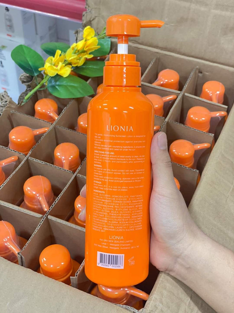 
                  
                    Lionia Sunscreen Lotion 450 ml - Lemonbaby
                  
                