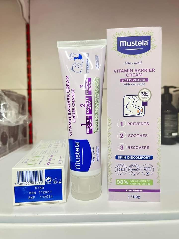 
                  
                    Mustela vitamin barrier cream (110g) - Lemonbaby
                  
                