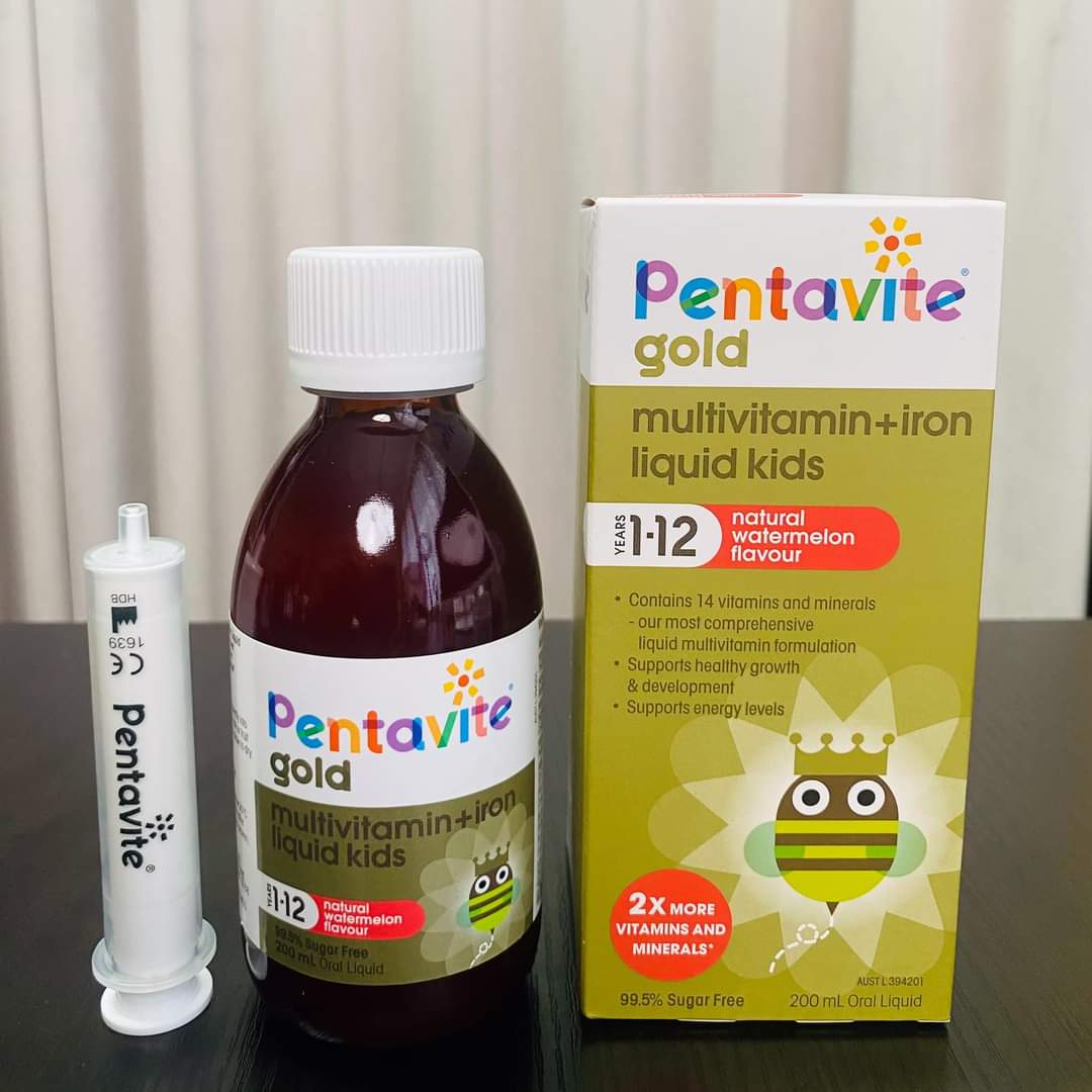 
                  
                    Pentavite gold multivitamin 200ml - Lemonbaby
                  
                