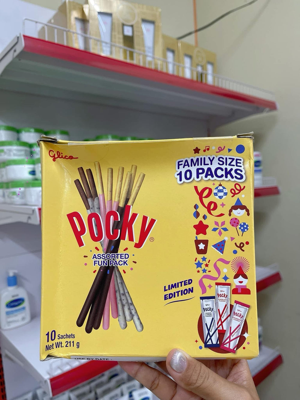 POCKY ( ASSORTED FUN PACK ) 211g - 10sachets - Lemonbaby