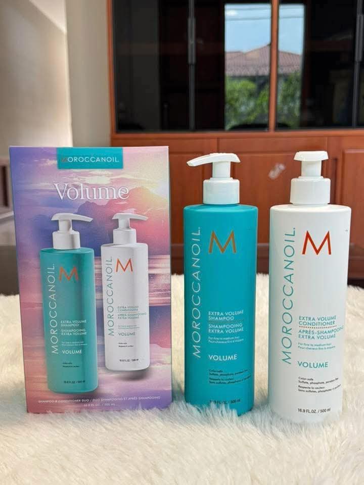 Moroccanoil Volume shampoo + conditioner (500ml+500ml)