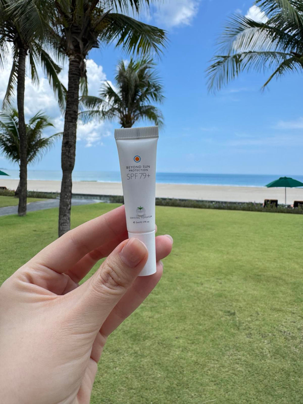 Crystal tomato Beyond Sun Protection SPF 79+