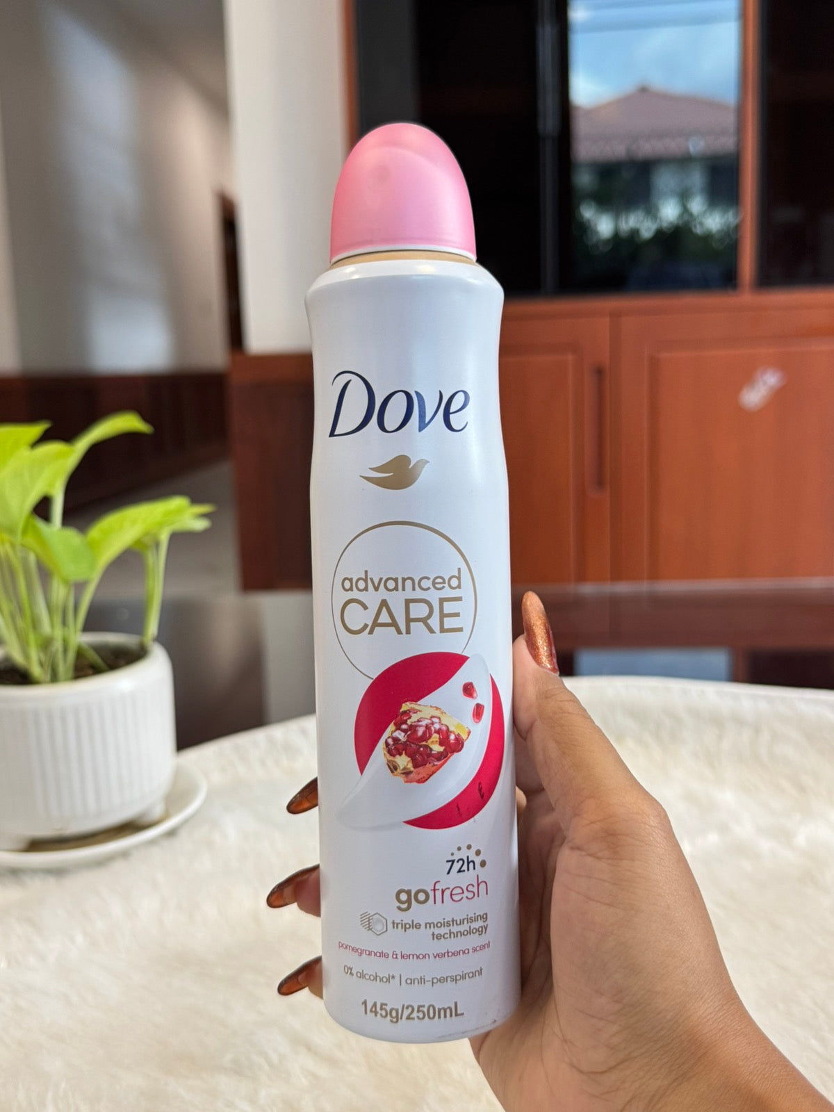 
                  
                    Dove advanced care spray
                  
                