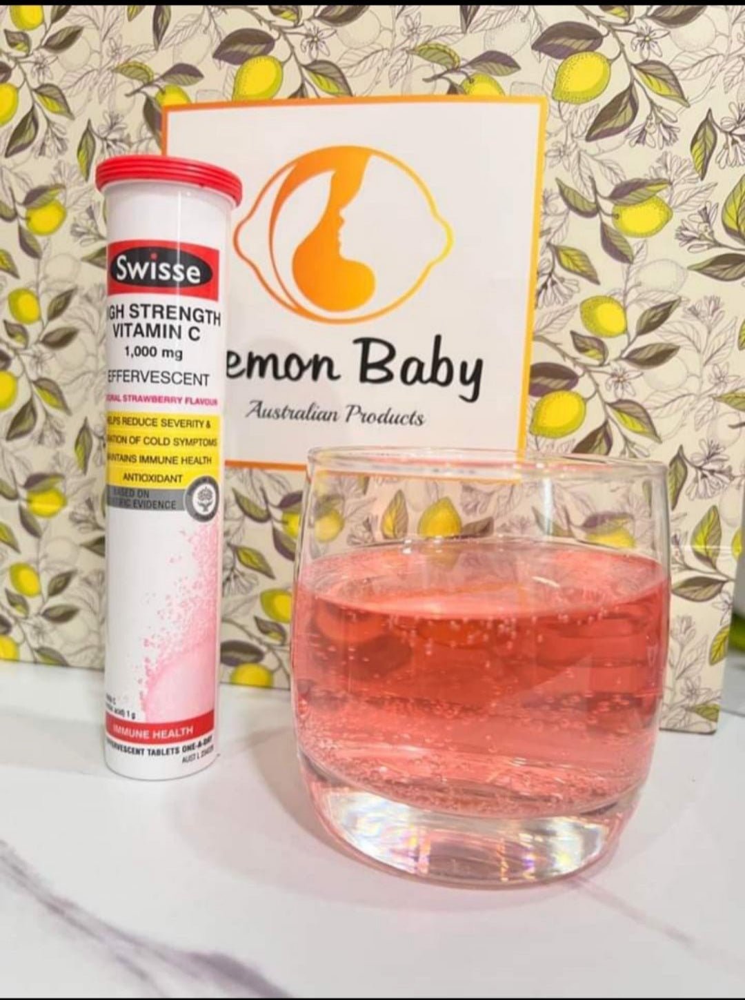 
                  
                    Swisse - High Strength Vitamin C 1000 mg - Lemonbaby
                  
                