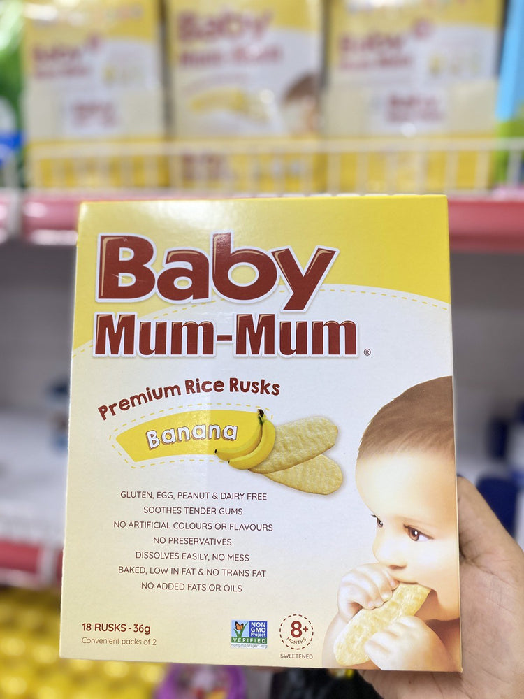 
                  
                    Baby Mum Mum - Rice Rusks 36g - Lemonbaby
                  
                