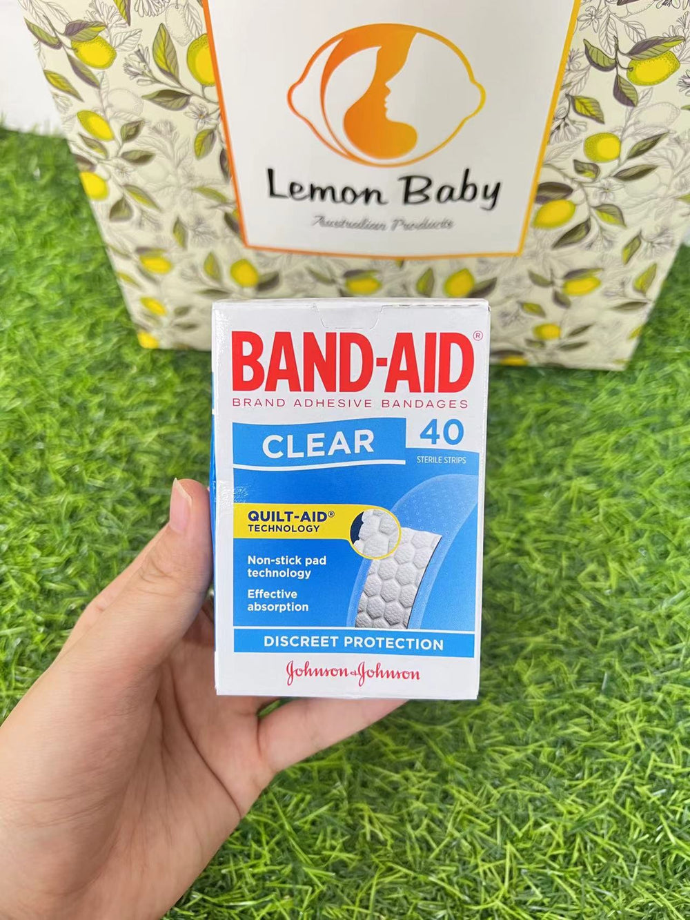 Band aid - adhesive bandages clear - Lemonbaby