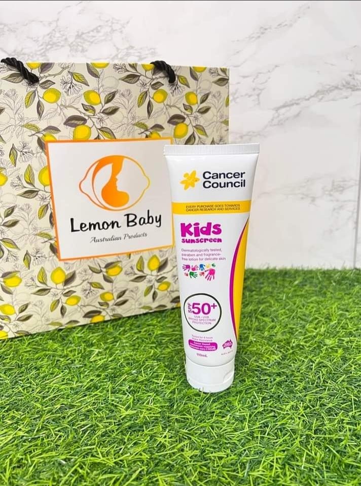 Cancer Council Kids Sunscreen - Lemonbaby